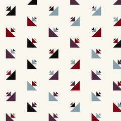 Abstract Color Halftone Dots generative art background illustration