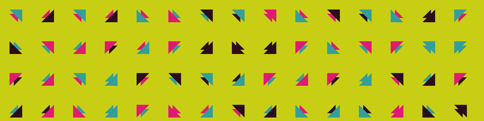 Abstract Color Halftone Dots generative art background illustration