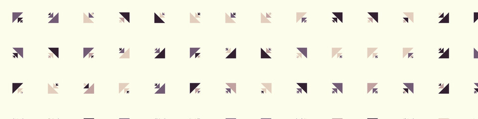 Abstract Color Halftone Dots generative art background illustration