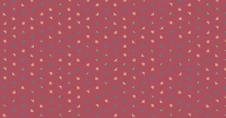 Abstract Color Halftone Dots generative art background illustration