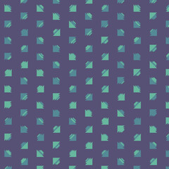 Abstract Color Halftone Dots generative art background illustration