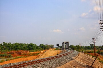 railway in the countryside