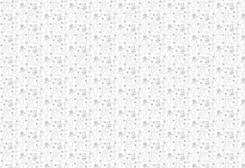 背景素材　クリスマス　線画