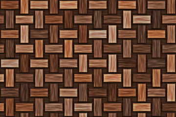 wood brick pattern design