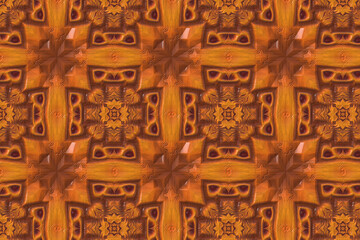 wood carving pattern design