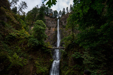 Fototapeta na wymiar waterfall on the forest