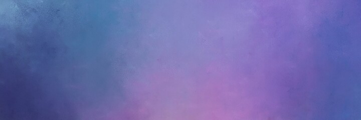 abstract colorful gradient backdrop and slate gray, medium purple and dark slate blue colors. can be used as card, banner or header