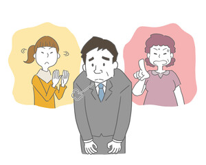 家族に嫌われる父親