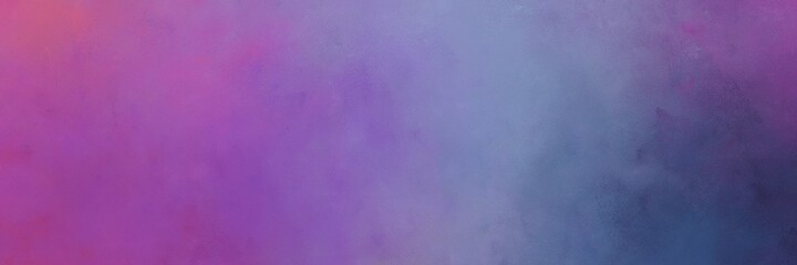 abstract colorful gradient backdrop and antique fuchsia, dark slate blue and light slate gray colors. can be used as poster, background or banner