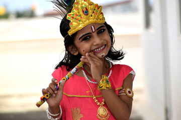 Lord Krishna Makeup