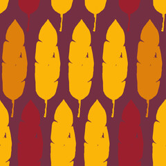 Hipster Tropical Vector Seamless Pattern. Elegant Male Shirt Female Dress Texture. Cool Summer Fashion. 