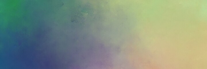 abstract colorful gradient background and tan, teal blue and dim gray colors. can be used as card, banner or header