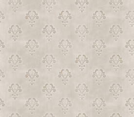 Damask seamless pattern, vintage wallpaper design