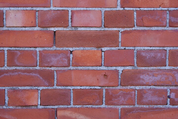 Obraz premium 時間の経過を感じさせるレンガの壁模様