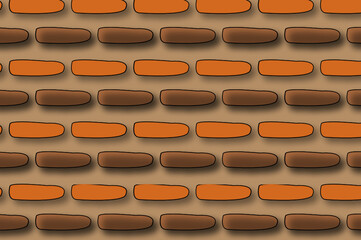 Unique brick pattern design. suitable for wallpapers and backgrounds.