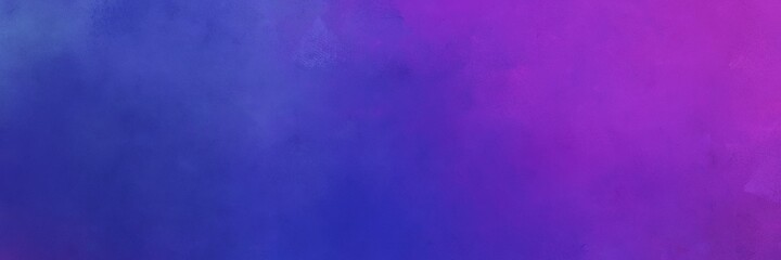 abstract colorful gradient background and dark slate blue, dark orchid and slate blue colors. can be used as card, banner or header