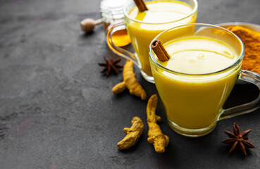 Golden turmeric milk