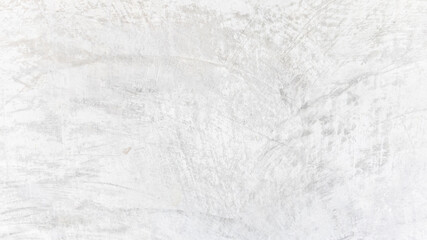 White cement wall background in vintage style for graphic design or wallpaper. Pattern of soft concrete floor in retro concept.
