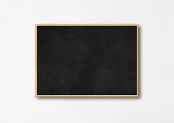 Traditional black board isolated on a white background