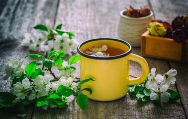 Flower tea