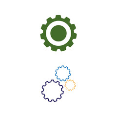 Gear Logo Template vector icon