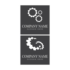 Gear Logo Template vector icon