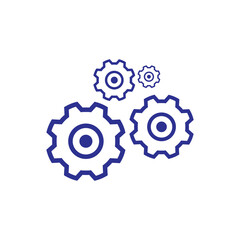 Gear Logo Template vector icon
