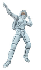 Astronautin, Freisteller