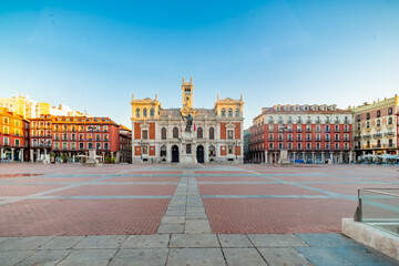 Ayuntamiento  de Valladolid ciudad histórica y monumental de la vieja Europa	