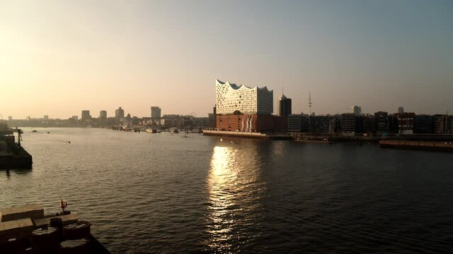 Southwest Port, Elbe Philharmonic Hall, Hamburg, Germany