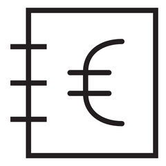 Business and financial line style icons. suitable for your creative project