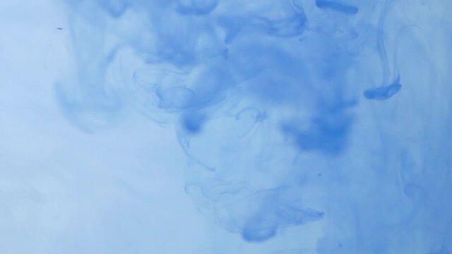 Nice blue liquid smooth abstract motion