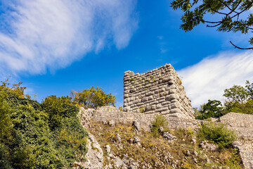 Teil der Ruine Hohengundelfingen