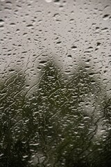 rain drops on window