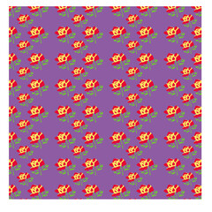 rose pattern, vector illustration for a wall