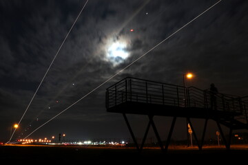 Night Landing Plane