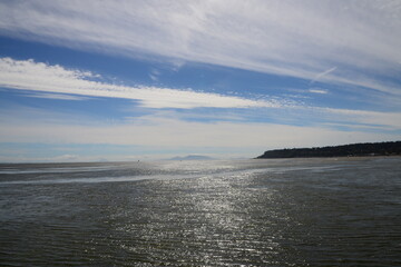 Nice view of the sea and the sky