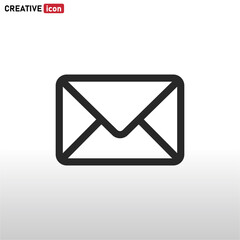 Email icon vector . Mail sign