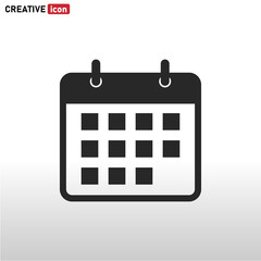 Calendar icon vector eps 10
