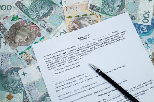 Umowa kredytowa i pieniądze