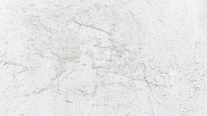Vintage white old plaster wall background for graphic design or wallpaper Soft concrete floor pattern in retro concept