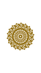 sunflower mandala, this design is perfect for decorations, symbols and more