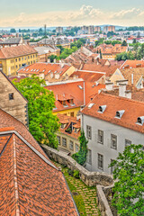 Sopron Landmarks, Hungary, HDR Image