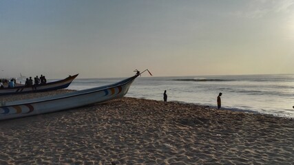 A day out at Merina beach, Chennai