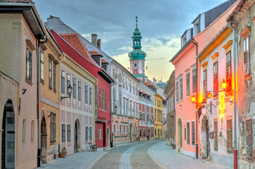 Sopron Landmarks, Hungary, HDR Image