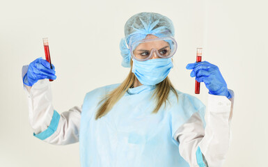 Molecular methods leverage polymerase chain reaction. Test tubes blood samples. Laboratory testing...