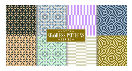 Vector damask seamless pattern background.pattern swatches included for illustrator