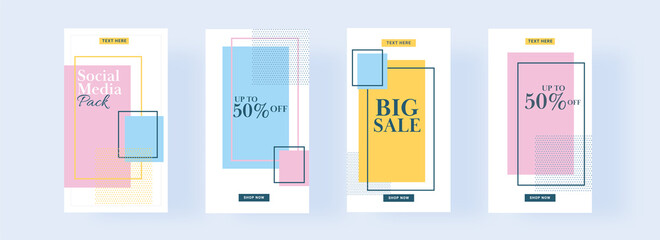 Social Media Template or Flyer Design Set with Best Discount Offer for Sale.