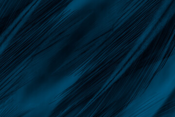 Beautiful blue black feather pattern  texture background