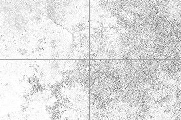 White granite floor tiles texture and seamless background
